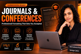 format your journal or conference paper in latex overleaf
