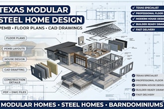 design modern texas architectural modular homes floor plan construction drawings