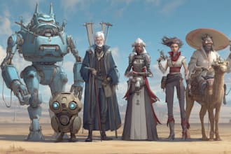 concept art for science fiction