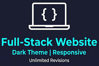 build a full stack website