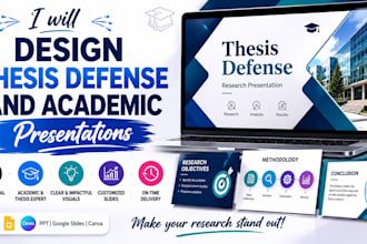 design thesis defense and academic presentations