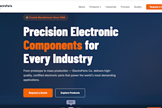 build a professional corporate business website