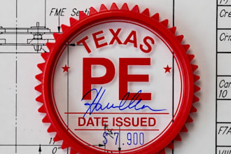 do texas mechanical pe stamp for pressure vessels
