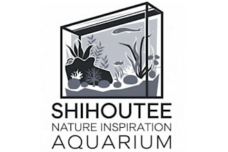 design existing aquarium nature logo