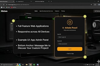 design and develop a modern responsive website and UI UX