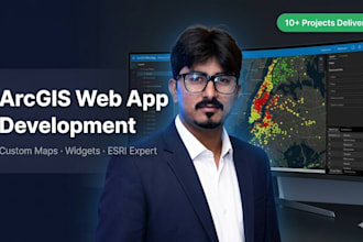build a custom arcgis web app with interactive maps and dashboards