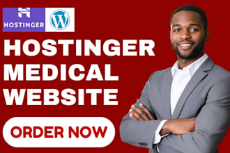 redesign hostinger medical and wellness website revamp hostinger website