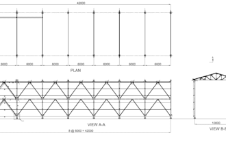 do structural steel fabrication detail drawing with bom