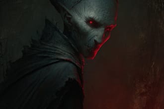 draw dark art animal illustration