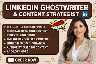 ghostwrite linkedin posts that build your personal branding
