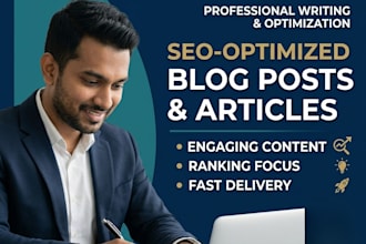 write high ranking SEO articles and blog posts