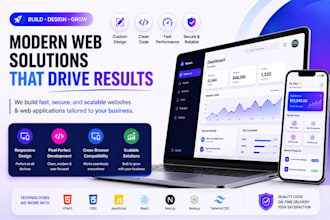 build a custom website for startups and businesses