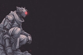 draw your star wars sci fi character art