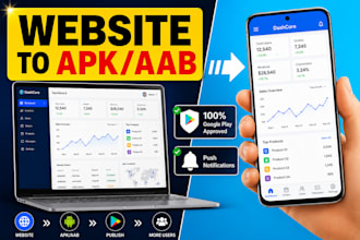 app publish convert your web to apk or aab publish play store old console