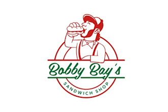 design perfect big food sandwich shop logo