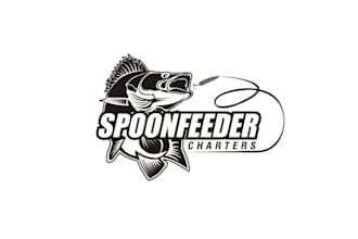 create a fishing themed logo for spoon feeder charters