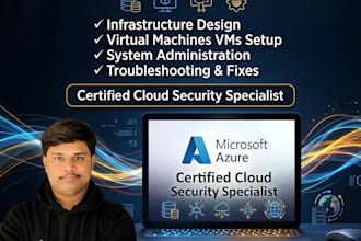 be your professional microsoft azure cloud engineer