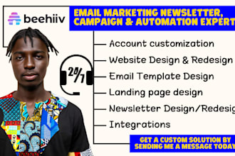 create custom beehiiv newsletter design beehiiv website design beehiiv template