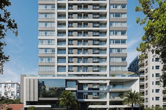 design landscape photorealistic 3d rendering plant selection exterior renovation