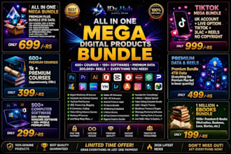 provide courses, software and ebooks bundle