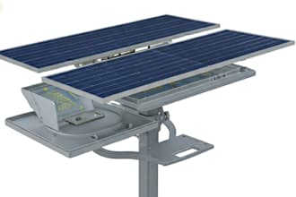 design solar street light garden light and solar flood light product prototype