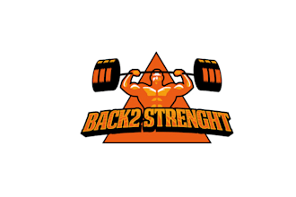 design improvement bodybuilding power strength logo