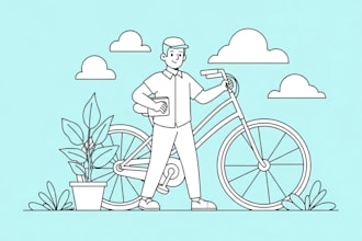draw one line art minimalist line art illustration