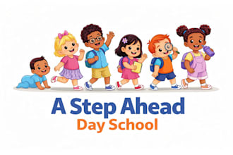 create a unique childcare and daycare logo