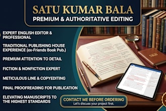 transform raw drafts into polished, publication ready books