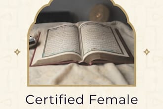 teach quran with tajweed to females and kids online