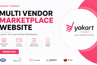 build yokart turnkey multi vendor marketplace website