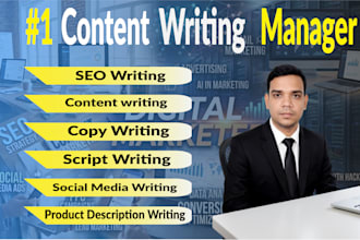write SEO friendly website content and article