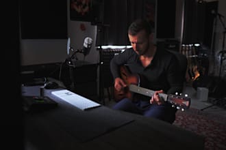 be your session guitarist acoustic electric