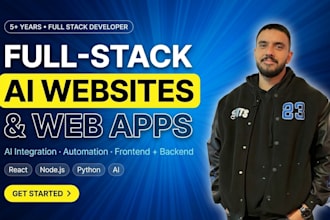 build fast professional website and ai websites
