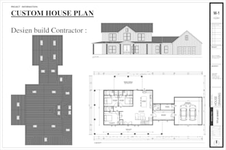draw builder ready custom barndominium house permit plans blueprints with mep