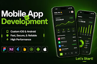 create ai app, android app and ios app development