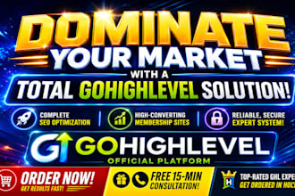 design gohighlevel website, ghl SEO, clone layout, lovable ai membership site