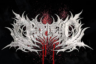 design a logo for your power, folk, or symphonic metal band