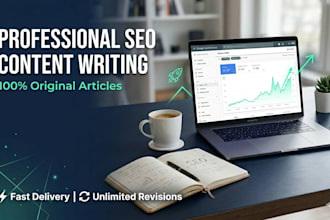 write SEO optimized blog posts and website content