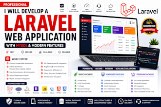 develop laravel web application for you