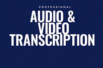 do fast typing and accurate audio transcription in 24 hours