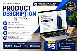 write SEO product descriptions
