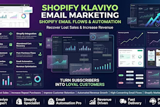 setup shopify klaviyo email marketing klaviyo automation