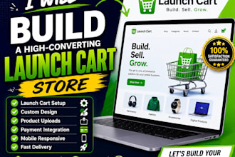 build launch cart  store