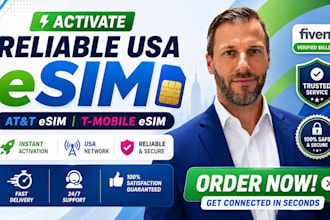 provide instant USA travel esim with quick activation support