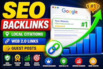 build SEO backlinks, guest posts and local citations