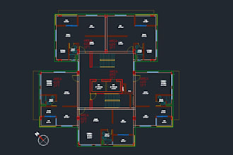 convert PDF, sketch, blueprint, image, or floor plan into autocad dwg