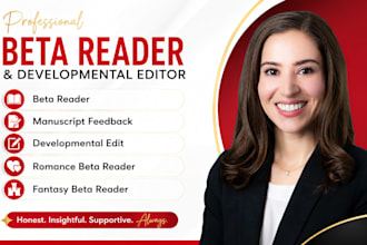 beta read alpha read critique manuscript fantasy romance sci fi book blurb bio