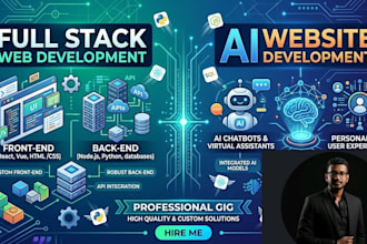 do ai web development and custom web development