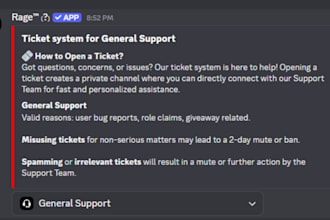 develop your discord server at affordable price